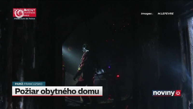 Požiar obytného domu
