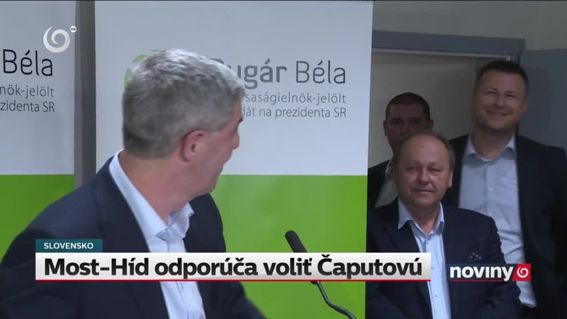 Most-Híd odporúča voliť Čaputovú