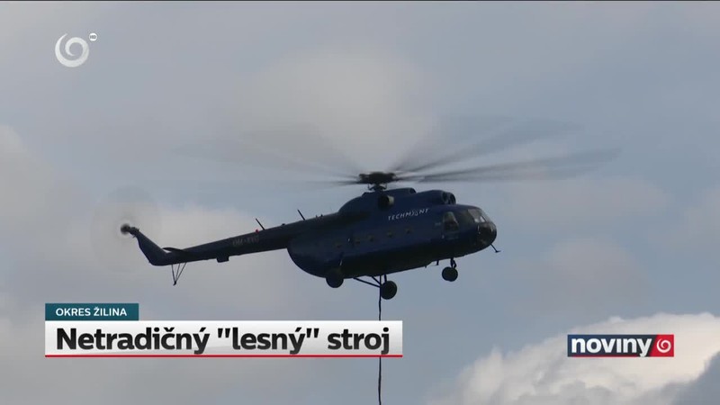Netradičný "lesný" stroj