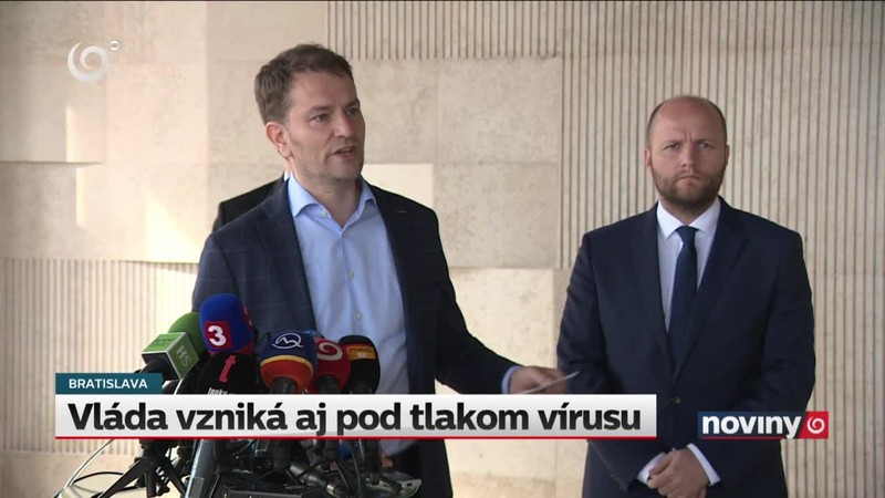 Vláda vzniká aj pod tlakom vírusu