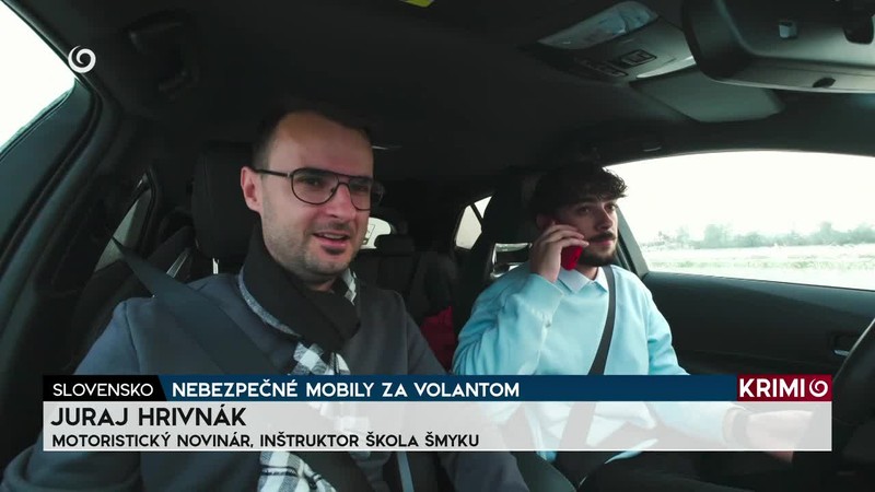 NEBEZPEČNÉ MOBILY ZA VOLANTOM