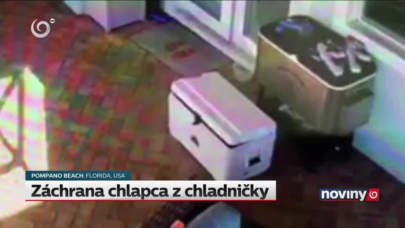 Záchrana chlapca z chladničky