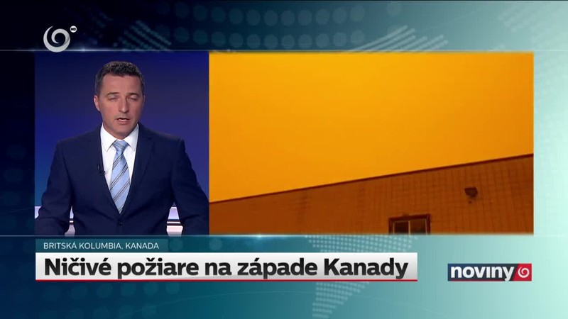 Ničivé požiare na západe Kanady