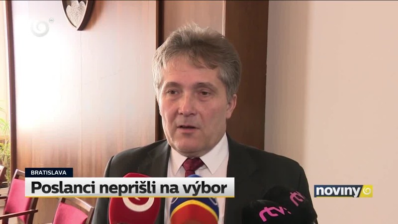 Poslanci neprišli na výbor