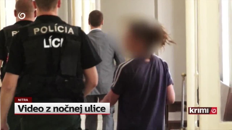 Video z nočnej ulice