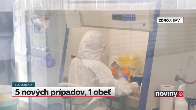 5 nových prípadov, 1 obeť