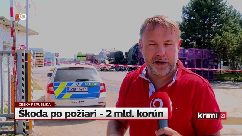 Škoda po požiari - 2 mld. korún