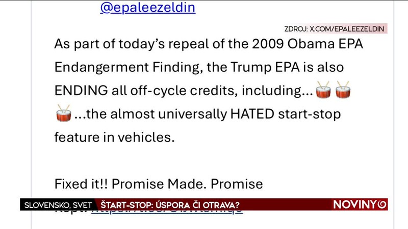 ŠTART-STOP: ÚSPORA ČI OTRAVA?