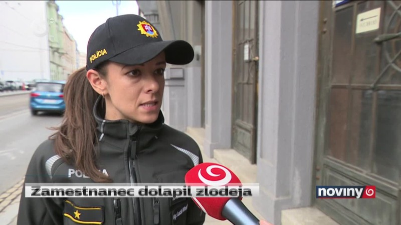 Zamestnanec dolapil zlodeja