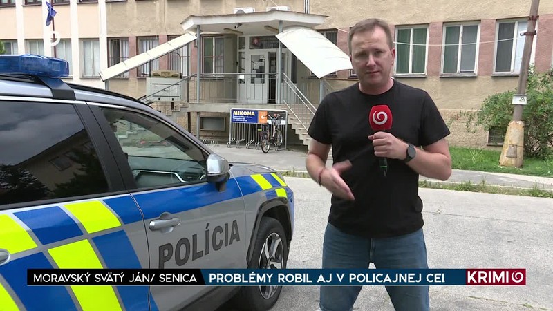 PROBLÉMY ROBIL AJ V POLICAJNEJ CELE