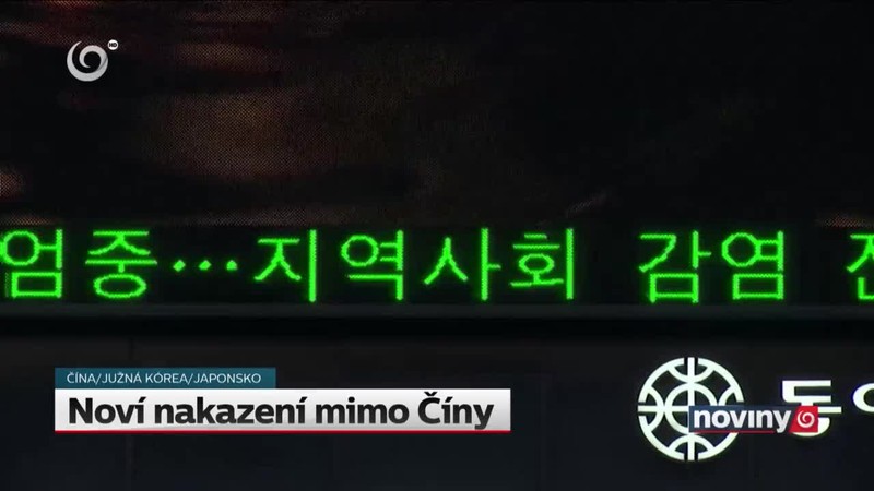 Noví nakazení mimo Číny