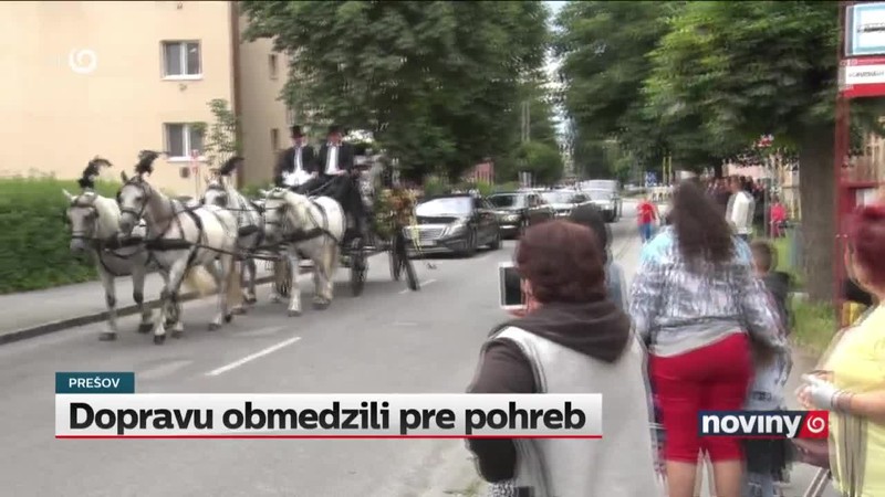 Dopravu obmedzili pre pohreb