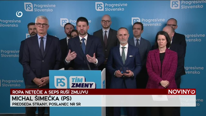 ROPA NETEČIE A SEPS RUŠÍ ZMLUVU