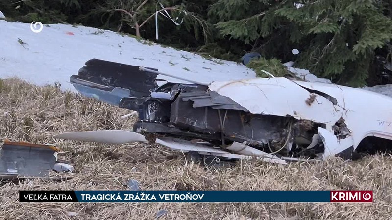 TRAGICKÁ ZRÁŽKA VETROŇOV