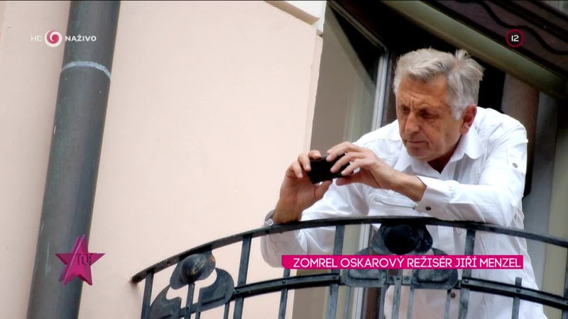 ZOMREL OSKAROVÝ REŽISÉR JIŘÍ MENZEL