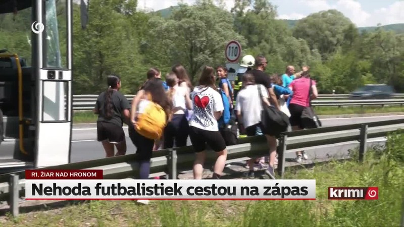 Nehoda futbalistiek cestou na zápas