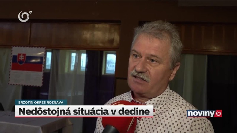 Nedôstojná situácia v dedine