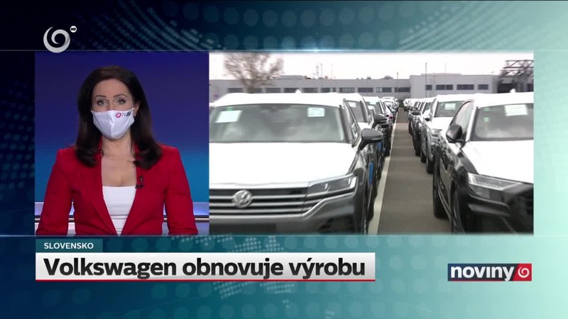 Volkswagen obnovuje výrobu