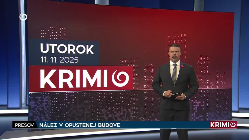 NÁLEZ V OPUSTENEJ BUDOVE