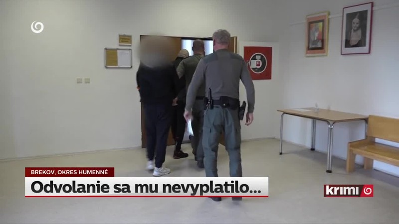 Odvolanie sa mu nevyplatilo...