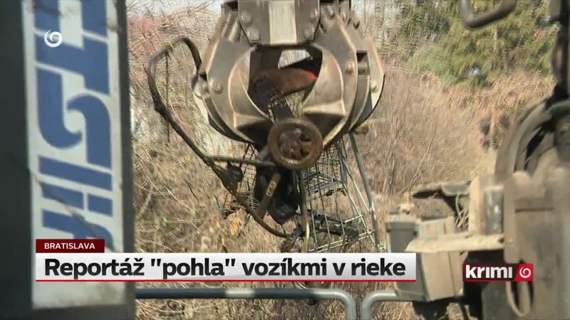 Reportáž "pohla" vozíkmi v rieke