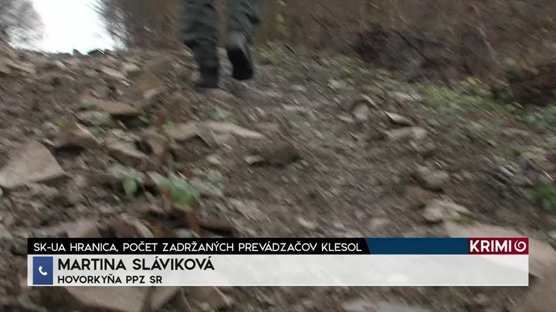 POČET ZADRŽANÝCH PREVÁDZAČOV KLESOL
