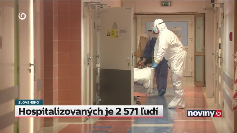 Hospitalizovaných je 2 571 ľudí