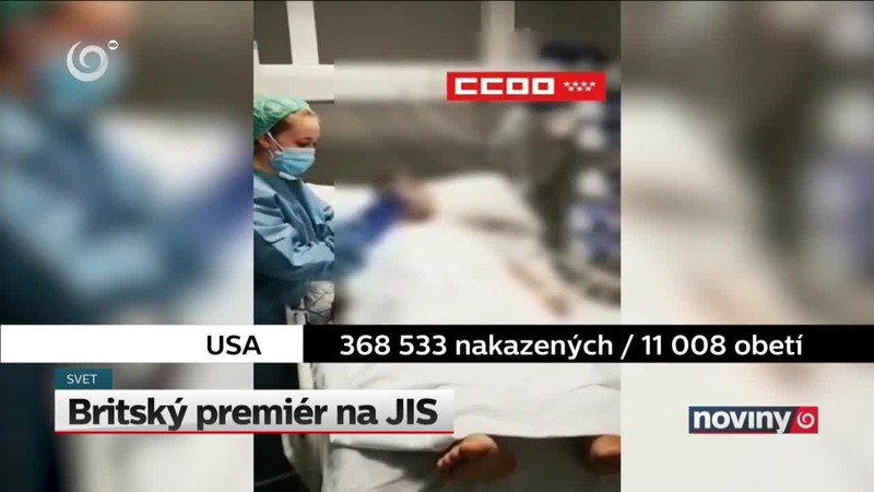 Britský premiér na JIS