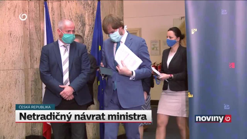 Netradičný návrat ministra