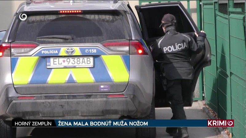 ŽENA MALA BODNÚŤ MUŽA NOŽOM