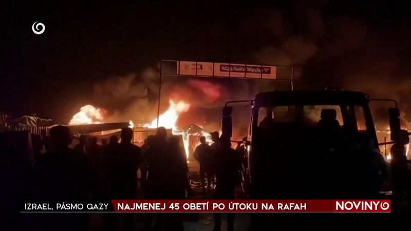 NAJMENEJ 45 OBETÍ PO ÚTOKU NA RAFAH