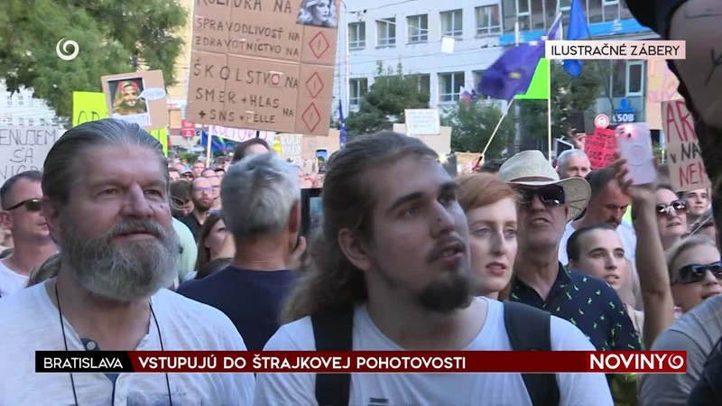 VSTUPUJÚ DO ŠTRAJKOVEJ POHOTOVOSTI