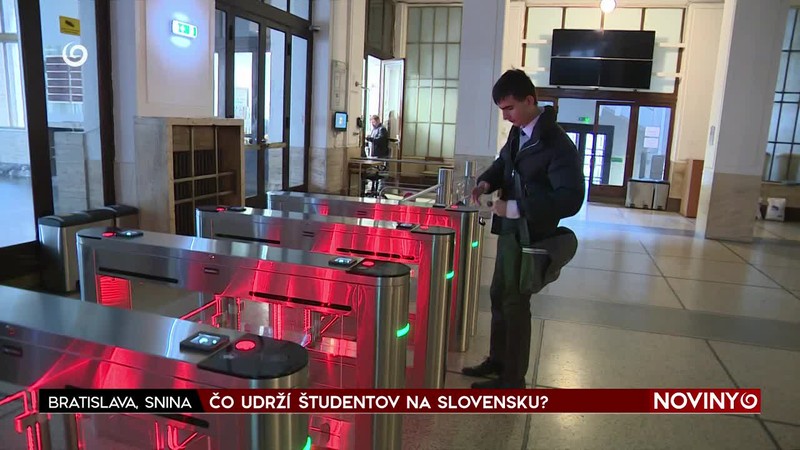 ČO UDRŽÍ ŠTUDENTOV NA SLOVENSKU?