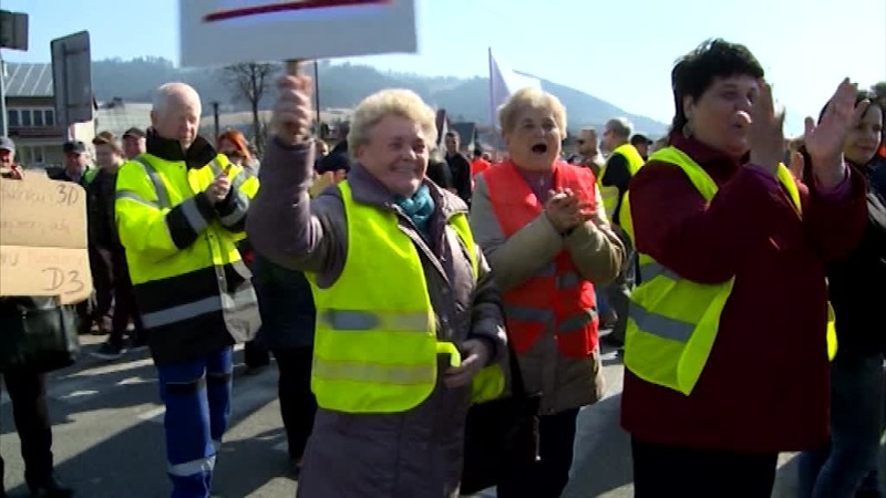 Dopravná situácia v okolí Žiliny sa zhoršuje. Protesty miestnych nepomáhajú