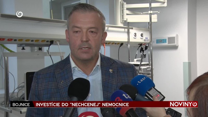 INVESTÍCIE DO "NECHCENEJ" NEMOCNICE