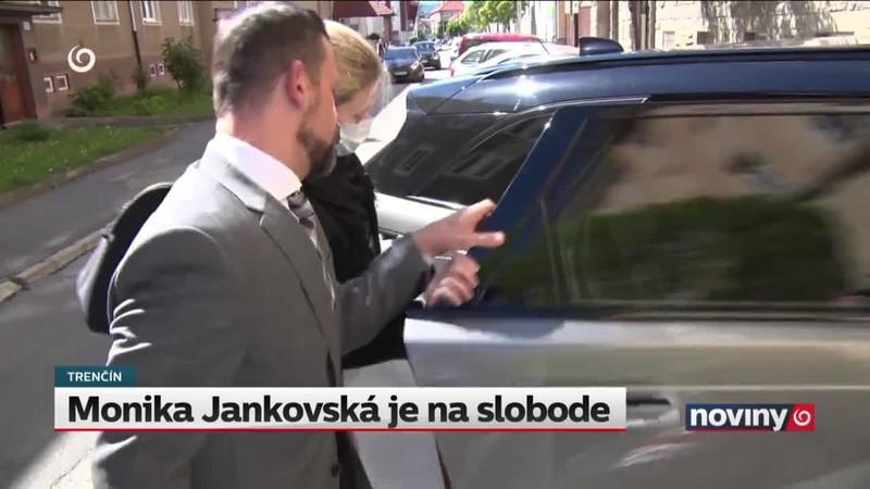Monika Jankovská je na slobode
