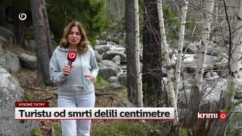Turistu od smrti delili centimetre