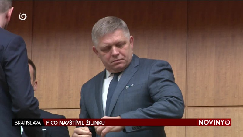 FICO NAVŠTÍVIL ŽILINKU