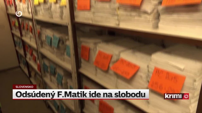Odsúdený F.Matik ide na slobodu