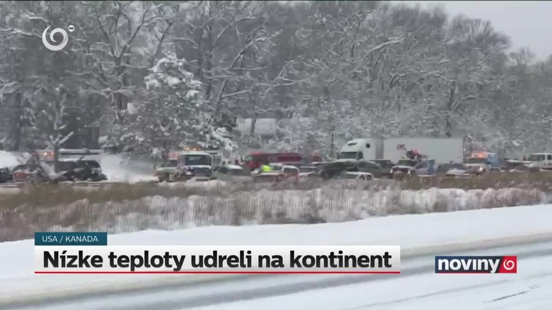 Nízke teploty udreli na kontinent