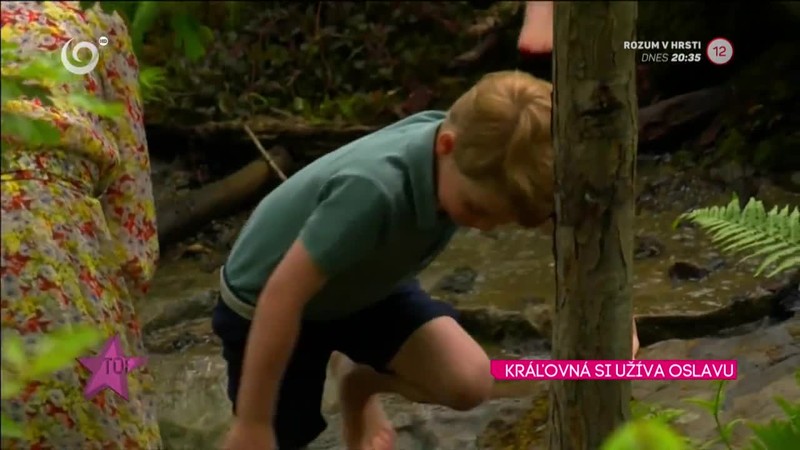 KRÁĽOVNÁ SI UŽÍVA OSLAVU