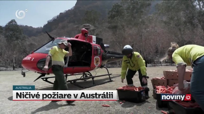 Ničivé požiare v Austrálii