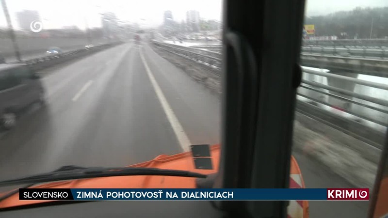 ZIMNÁ POHOTOVOSŤ NA DIAĽNICIACH