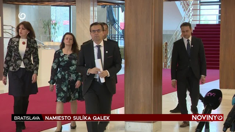 NAMIESTO SULÍKA GALEK