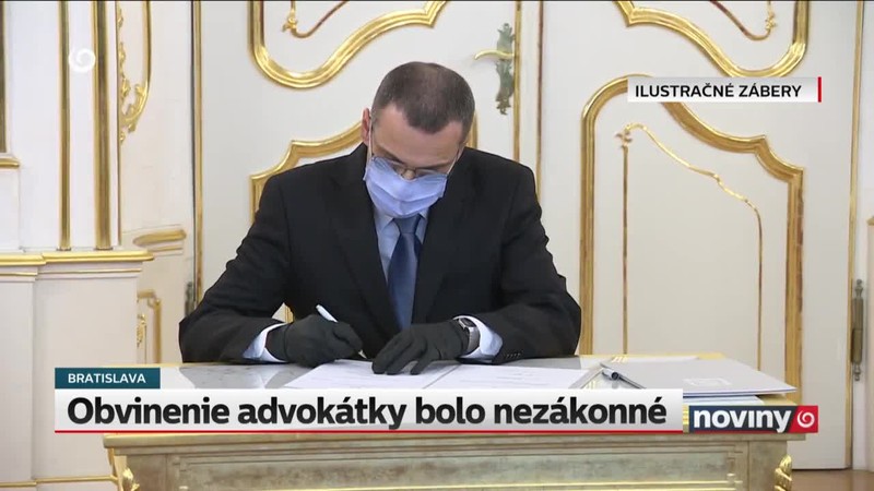 Obvinenie advokátky bolo nezákonné