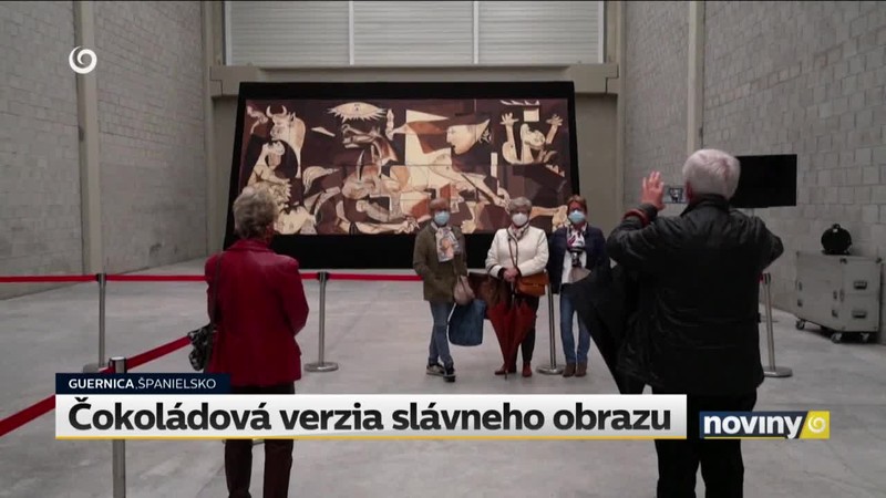 Čokoládová verzia slávneho obrazu