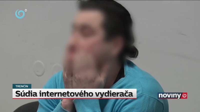 Súdia internetového vydierača