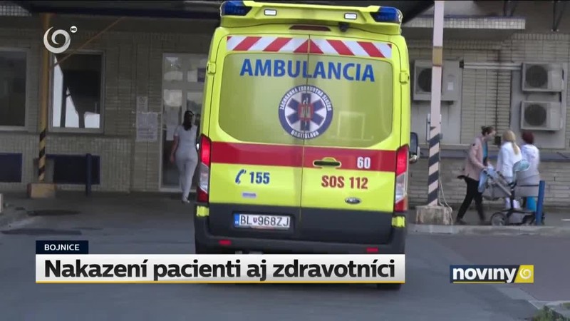 Nakazení pacienti aj zdravotníci