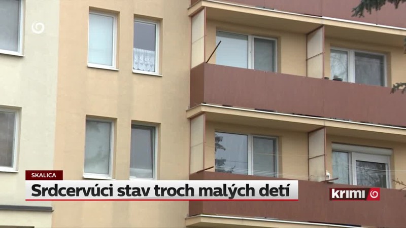 Srdcervúci stav troch malých detí