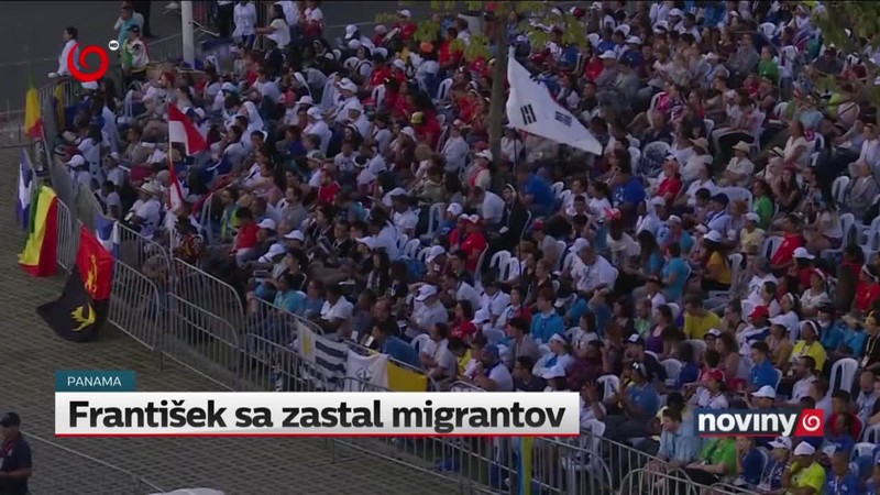 František sa zastal migrantov